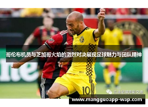 哥伦布机员与芝加哥火焰的激烈对决展现足球魅力与团队精神