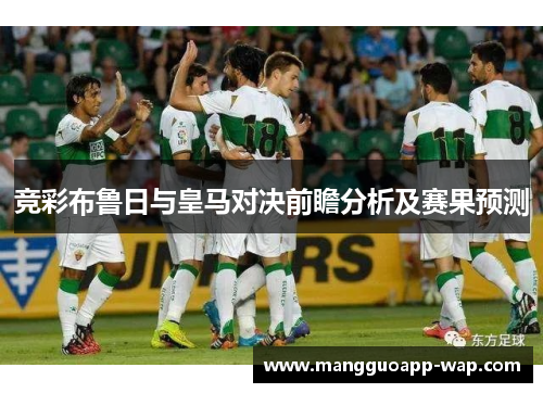 竞彩布鲁日与皇马对决前瞻分析及赛果预测